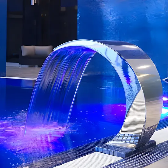 Outdoor Swimming Pool SPA Use or Decoration Massage Waterfall