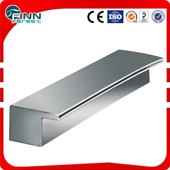 Newest Design Stainless Steel Acrylic Swimming Pool Garden Decoration Water Blade Waterfall