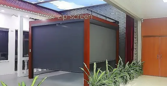 Aluminum Electrical Louver Roof System