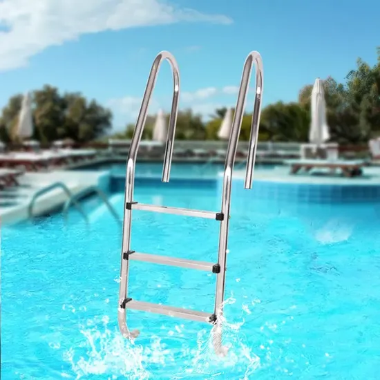 Finn Wholesale Swimming Pool Accessories Stainless Steel 3 Steps Pool Ladders