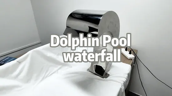 Manufacturer′s Stainless Steel Waterfall for Swimming Pool High Quality Stone Garden Product