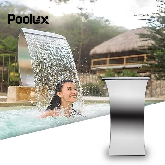 304 Stainless Steel SPA Swimming Pool Spray Fountain Waterfall Garden Fountain Water Curtain