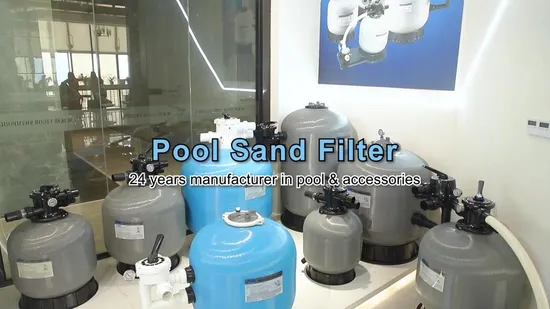 Sand Filter Filtration Pump Combo Fiberglass Automatic Backwash Pool Equipment Accessories Swimming Pool Sand Filter Swimming Pool Pump Sand Filter 