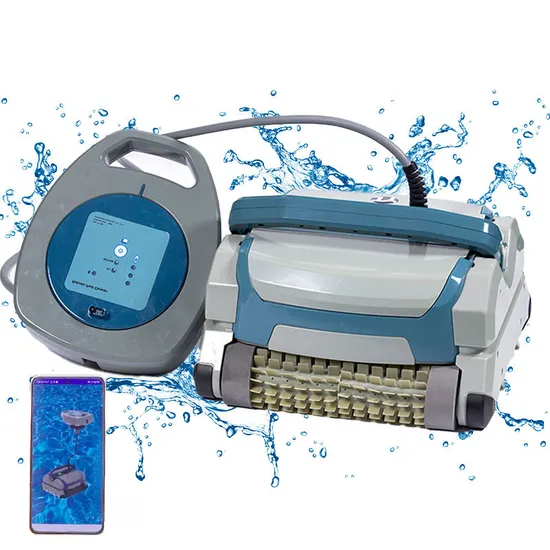 Automatic Pool Robot Cleaner Swimming Pool Vacuum Cleaner Underwater Wall Climbing Cordless Robot 
