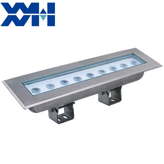 IP68 Waterproof Stainless Steel Submersible Underground Recessed Linear LED Underwater Pool Lights 