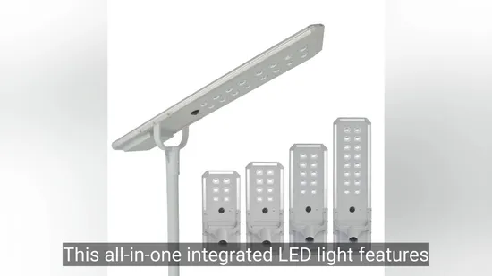 Charging Solar Street Light Outdoor LED Solar Motion Sensor with Remote Control LED Street Lamp 